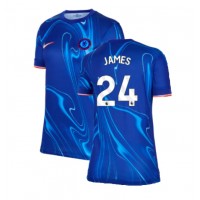 Camiseta Chelsea Reece James #24 Primera Equipación para mujer 2024-25 manga corta